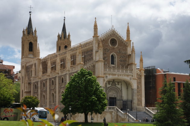 Kerk achter het Prado