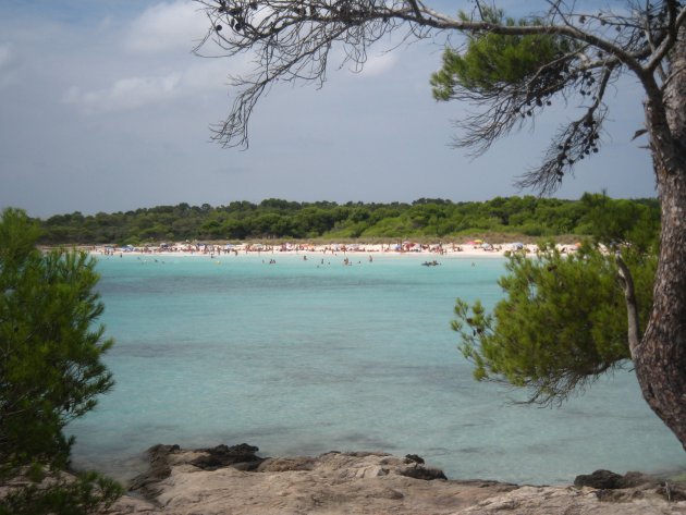 Baai op Menorca