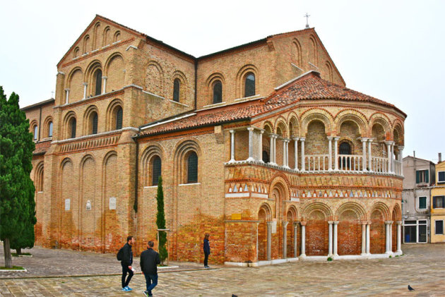De basiliek van Murano