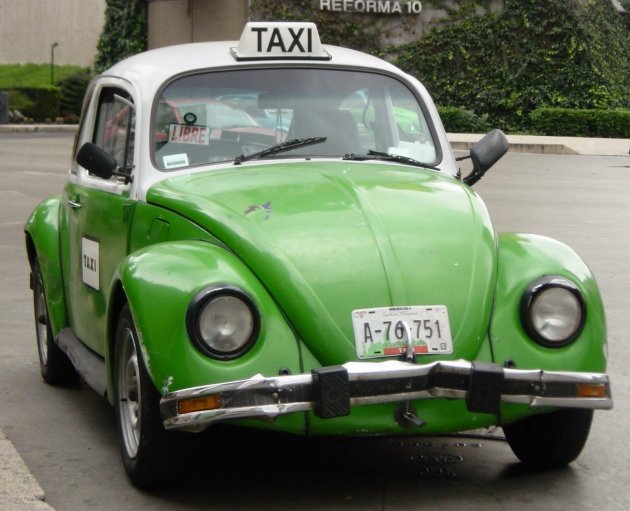 De groene taxi