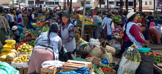 markt van Pujilí 