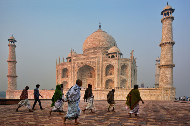 De Taj Mahal zonder toeristen