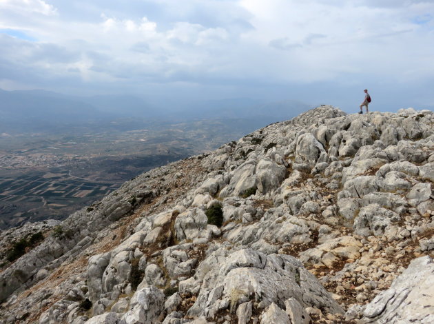 Op de top van de Agiolias