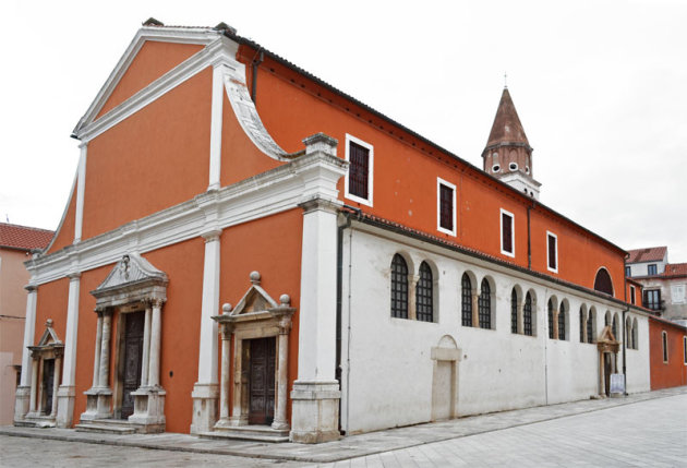 De St Simeon kerk in Zadar