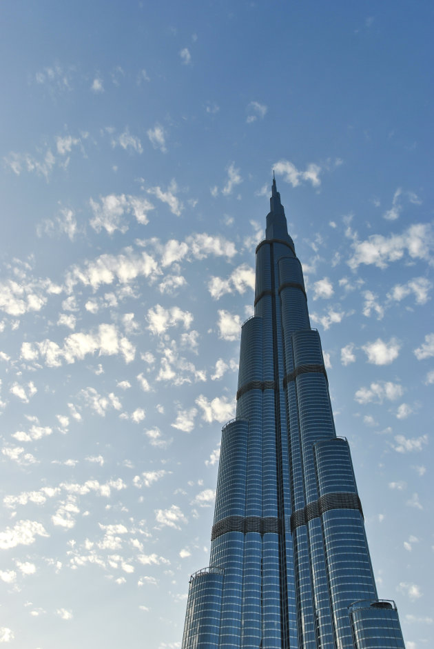 Burj Khalifa in het Emiratenstaatje Dubai