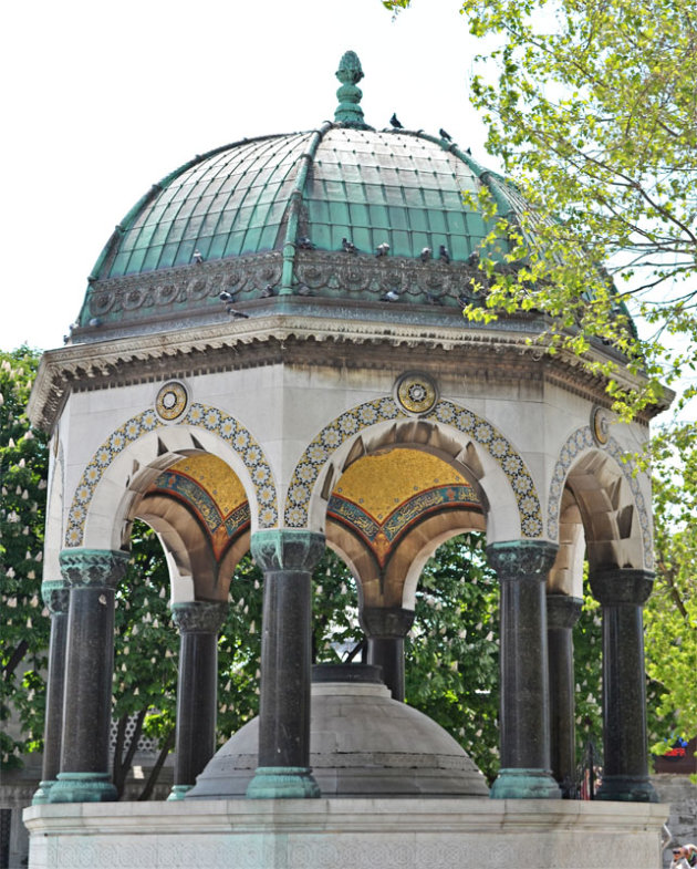 De Duitse fontein in Istanbul