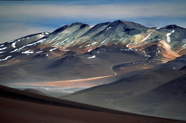 Andesgebergte in Bolivië