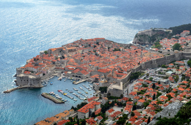 Dubrovnik van boven