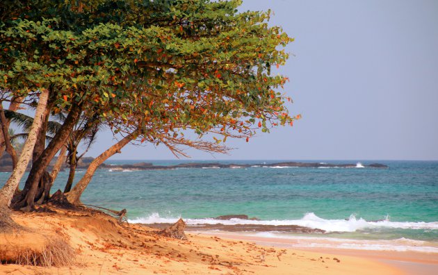 Stille strandjes op Sao Tomé